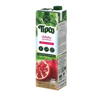 TIPCO น้ำทับทิมผสมน้ำผลไม้รวม Pomegranate & Mixed Fruits Juice 100% ขนาด 1000 มล.