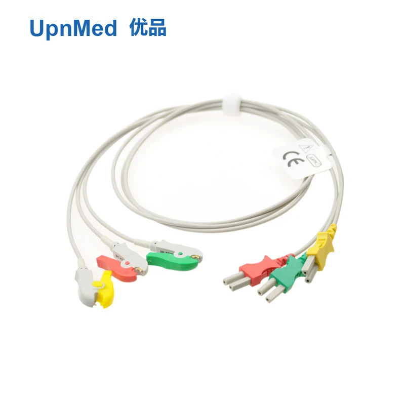 ❂Spacelabs 3Lead,Clip,ECG Leadwires,Aha/iec