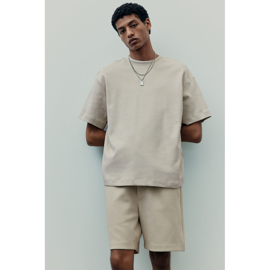 H&M(เอชแอนด์เอ็ม) เสื้อยืดแบบหลวม (Loose Fit T-shirt) ผู้ชาย 1232194_2