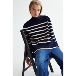 H&M(เอชแอนด์เอ็ม) เสื้อถักคอเต่า ผู้หญิง 1169363_1