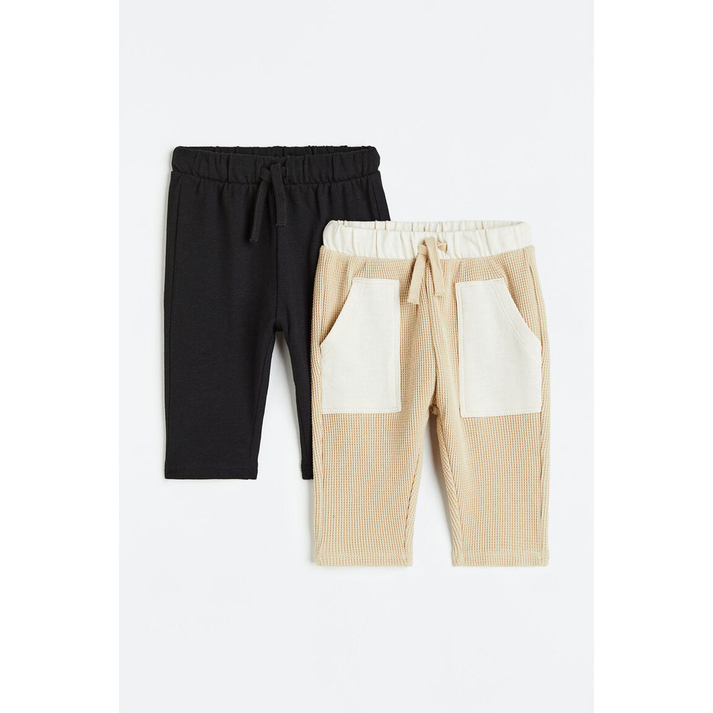 H&M  Boy 2-pack cotton joggers 1077849_3