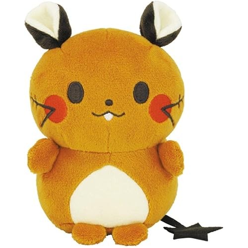 Skiguchi Pokemon monpoke Dedenne ของเล่นตุ๊กตาล้างทําความสะอาดได้ 666348
