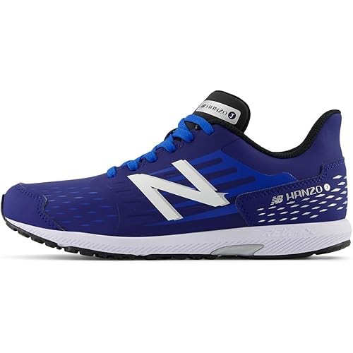 new balance New Balance Kids Running Shoes NB HANZO J Athletic Lightweight Strap Junior N1 BLUE 21.0