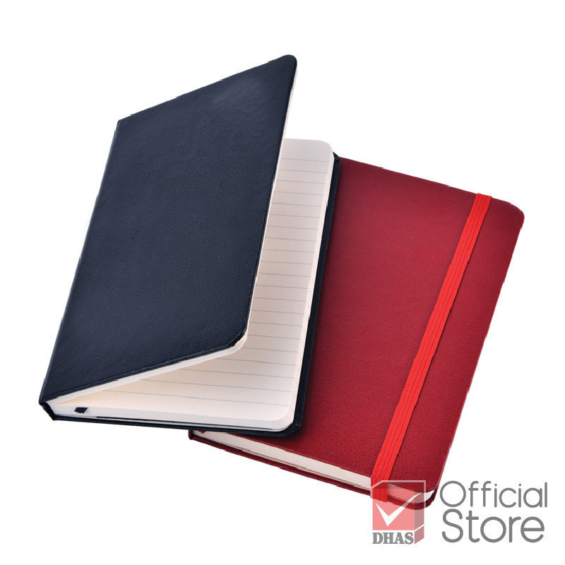 [Clearance Sale] Elephant สมุดบันทึก สมุดโน๊ต Premium 70G 96S HCP-104 สีแดง A5 จำนวน 1 เล่ม