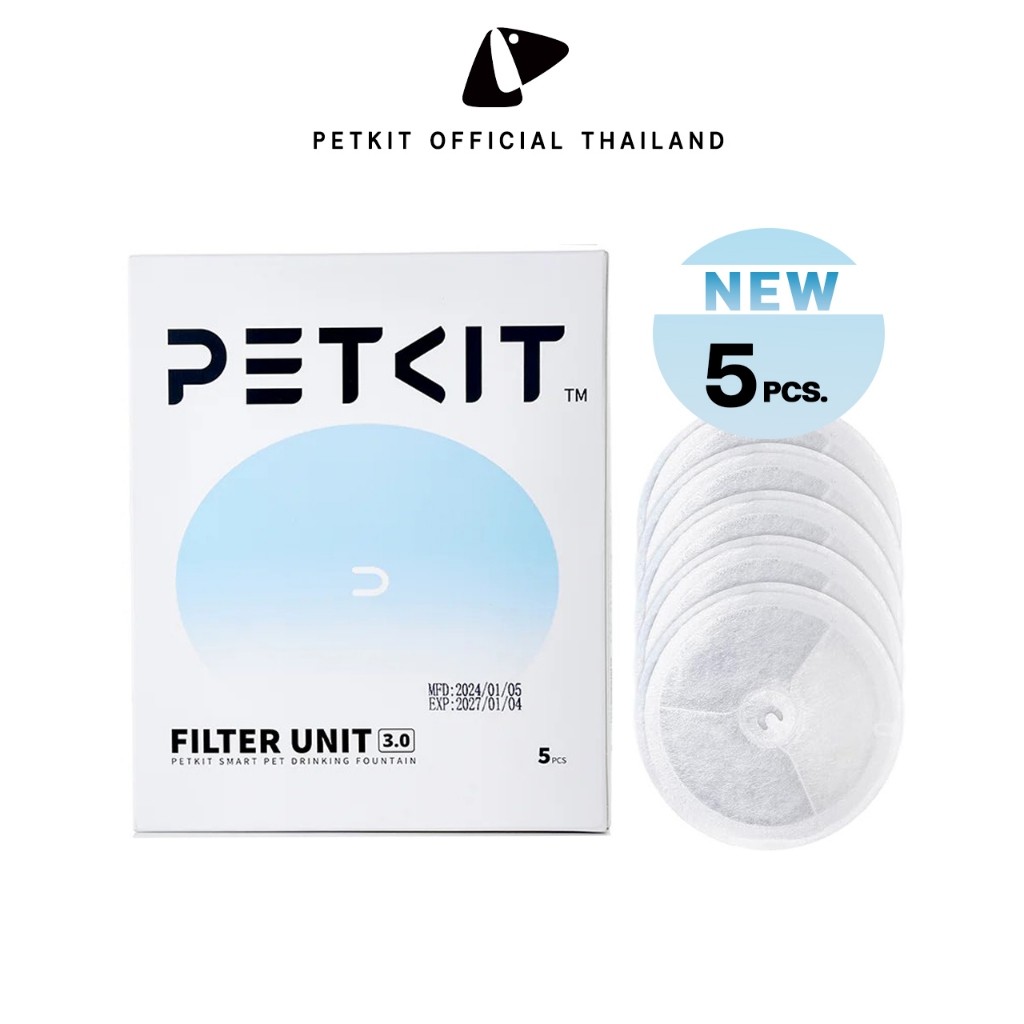 PETKIT Fountain Filter Unit 3.0 ไส้กรองน้ำพุ แผ่นกรองน้ำพุ & Filter Pura Air แผ่นกรอง