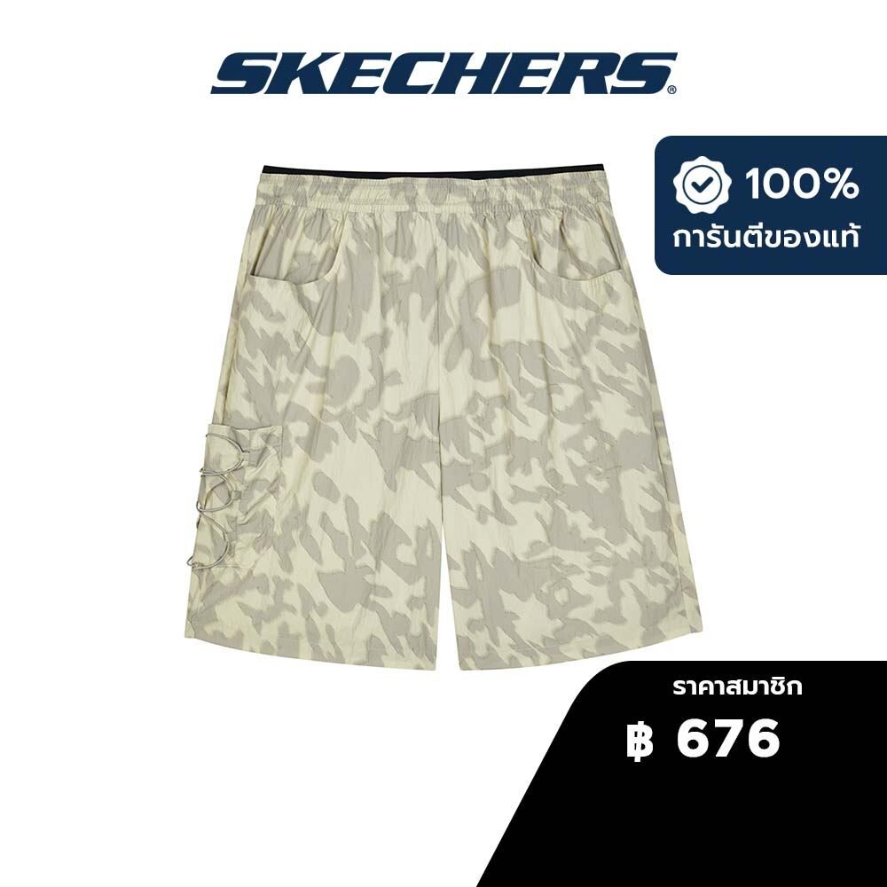 Skechers สเก็ตเชอร์ส กางเกงขาสั้นผู้ชาย Men GO Trail Shorts - L224M028-0405