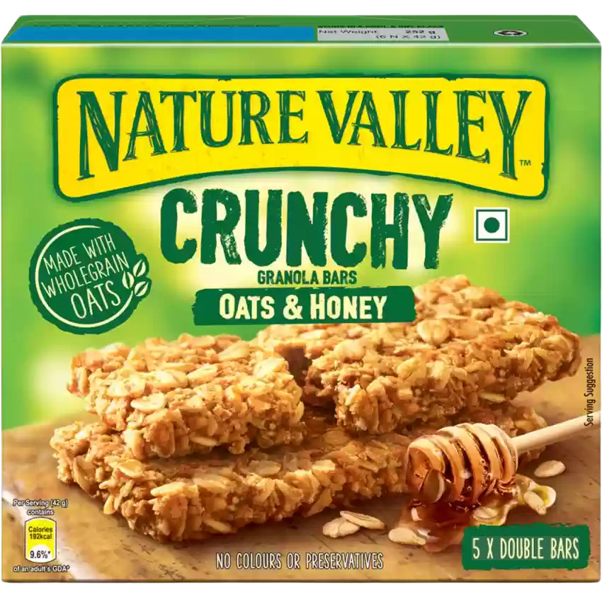 Nature Valley Nature Valley Oats 'N Honey Crunchy Granola Bars 210G