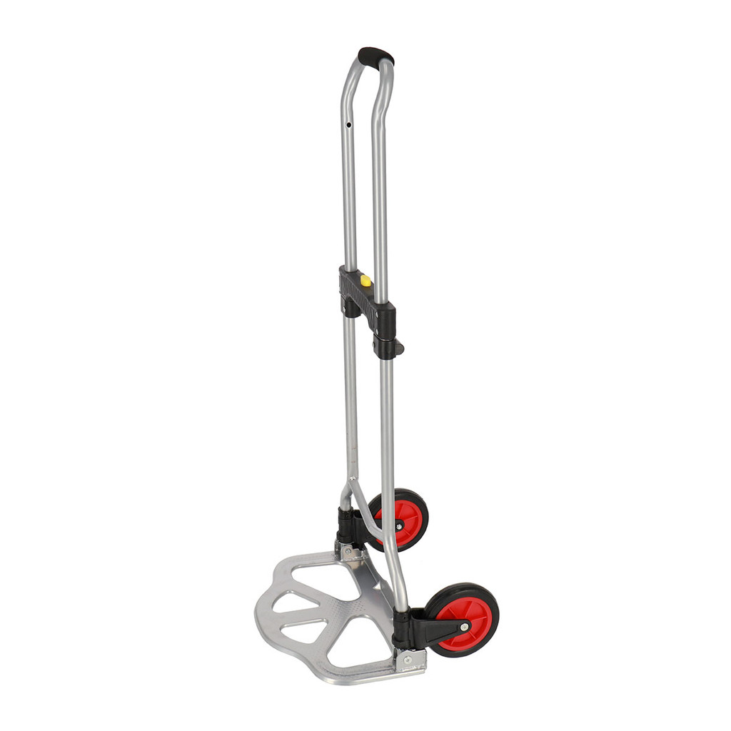 GIANT KINGKONG รถเข็นอะลูมิเนียม 2 ล้อพับเก็บได้ รุ่น TT7020CA รับน้ำหนัก 60 กก. สีเงิน