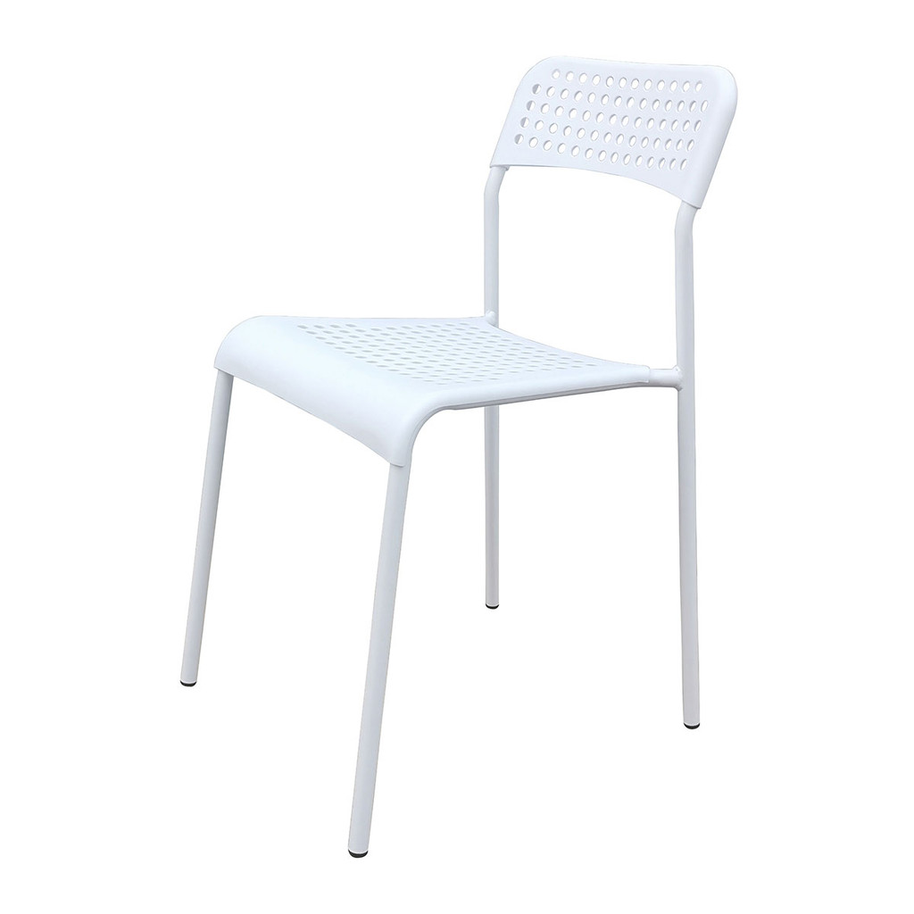 KASSA เก้าอี้พลาสติก รุ่น 1533-W สีขาว
