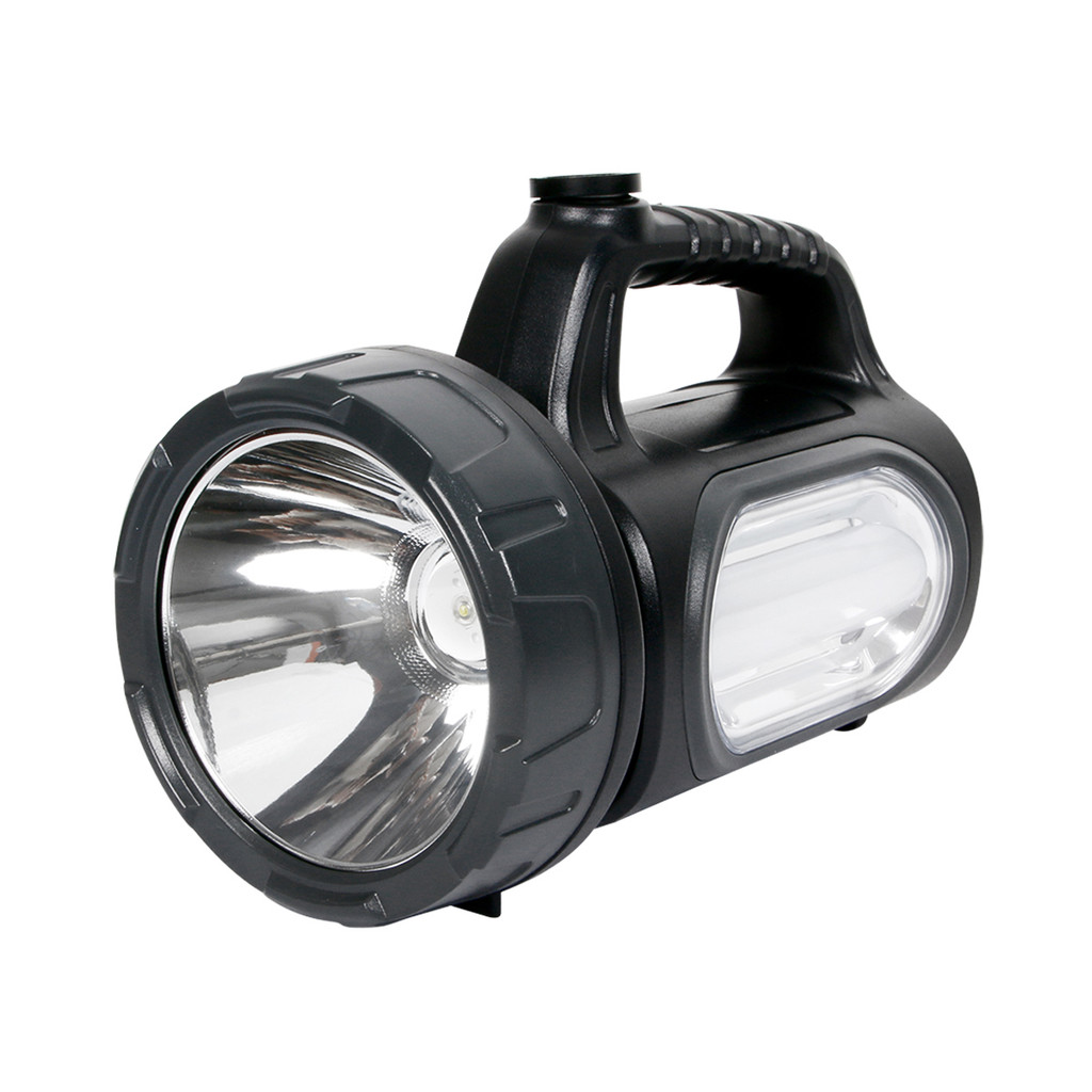 LUZINO ไฟฉาย LED รุ่น KN-8493LA USB สีดำ - เทา