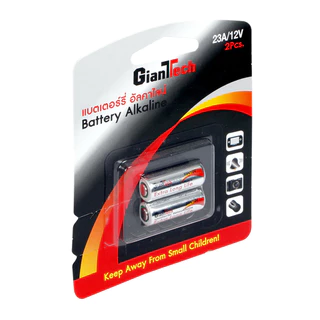 GIANTTECH ถ่านอัลคาไลน์ รุ่น 23A (แพ็ค 2 ก้อน)