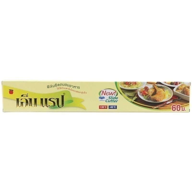 เอ็มแร็ปฟิล์มยืดถนอมอาหาร 30ซม.X60ม. [8850919234216]