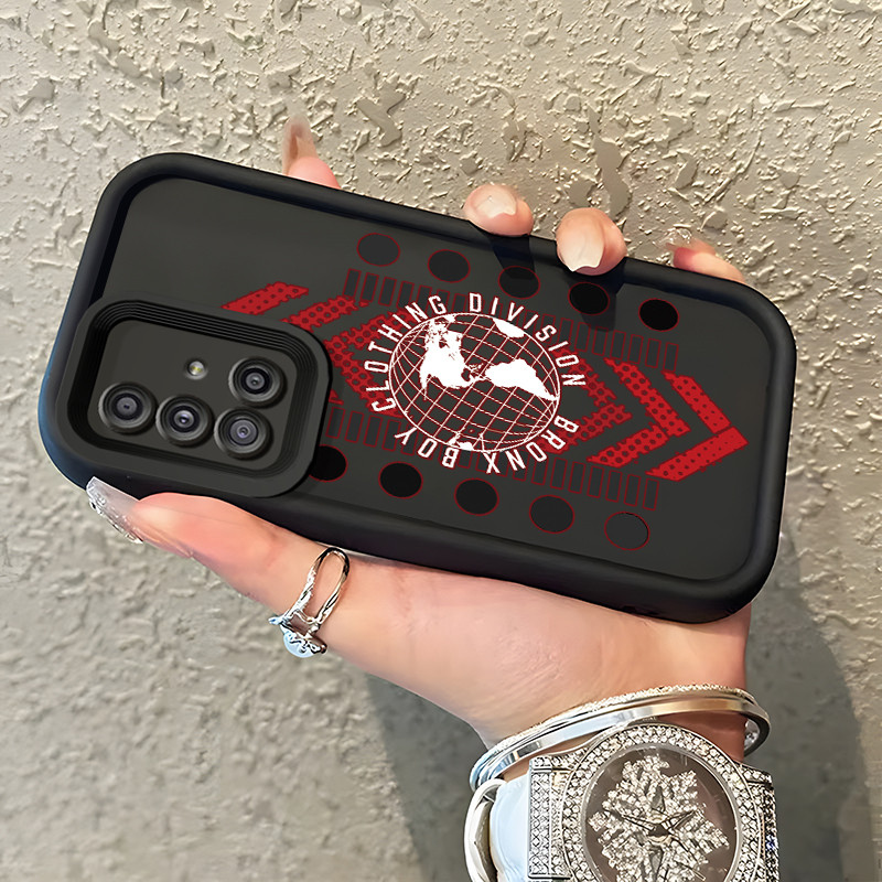 เคสสำหรับ Samsung Galaxy A51 M40s เคสป้องกันการกระแทกซิลิโคนเคสโทรศัพท์แบรนด์อินเทรนด์