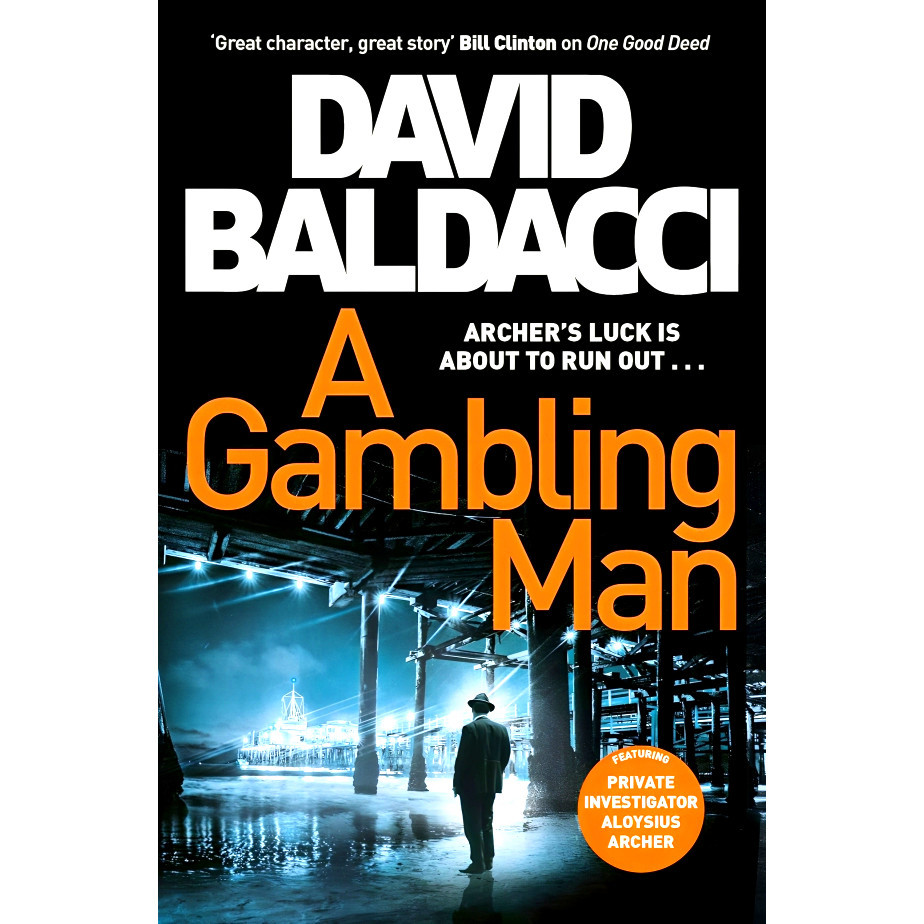 BBW หนังสือ A Gambling Man By David Baldacci ISBN: 9781529061796