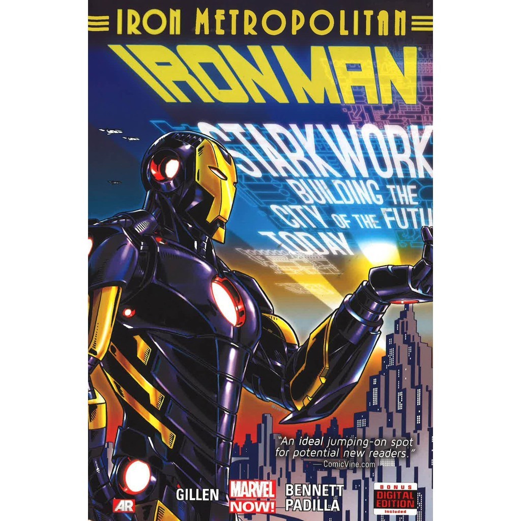 BBW หนังสือ Iron Man Vol 4: Iron Metropolitan ISBN: 9780785189428