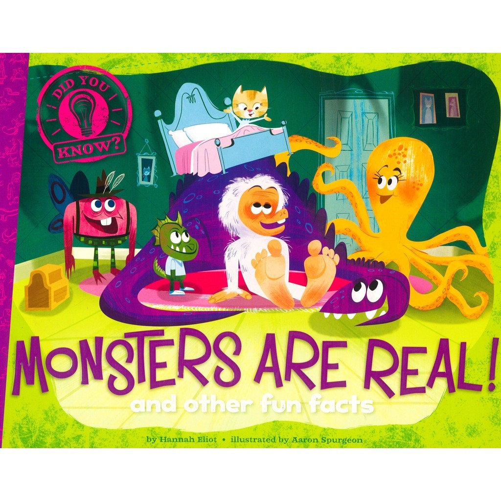 BBW หนังสือ Monsters Are Real! By Hannah Eliot ISBN: 9781481467810