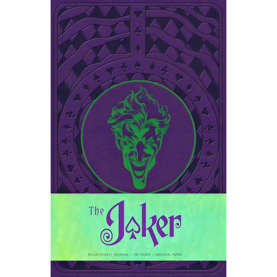 BBW หนังสือ The Joker Ruled Pocket Journal ISBN: 9781683830306