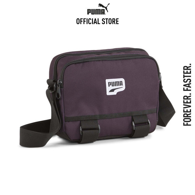 PUMA SPORT CLASSICS - กระเป๋าสะพายขวาง Downtown สีม่วง 09025603