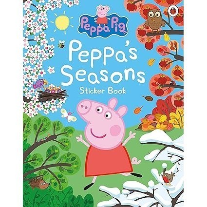 Asia Books หนังสือภาษาอังกฤษ PEPPA PIG: PEPPA'S SEASONS STICKER BOOK