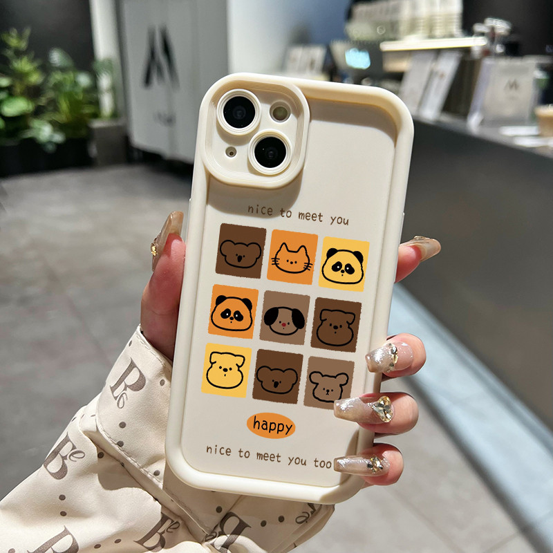 เคสสำหรับ Samsung Galaxy A10s M01s เคสโทรศัพท์กันกระแทกรูปสัตว์น่ารัก - รูปที่ 7