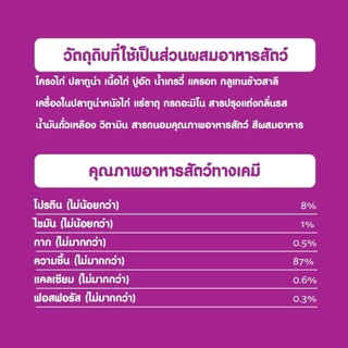WHISKAS วิสกัส อาหารแมวเปียก Tasty Mix ลูกแมว แมวโต เลือกรสชาติได้ 70 ก. (28 ซอง)