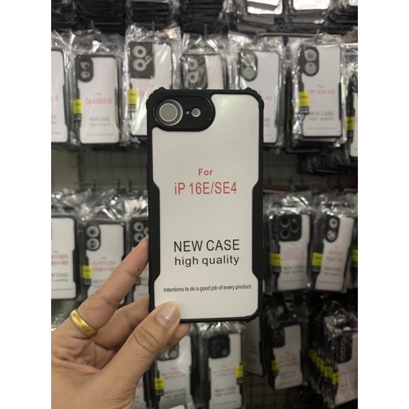 🇹🇭ส่งจากไทย Case iPhone 16E/i6G/i6Plus/7G/8G/SE2/SE3/7Plus/8Plus/iXR/เคสขอบนิ่มหลังแข็ง PC+TPU เคสขอ