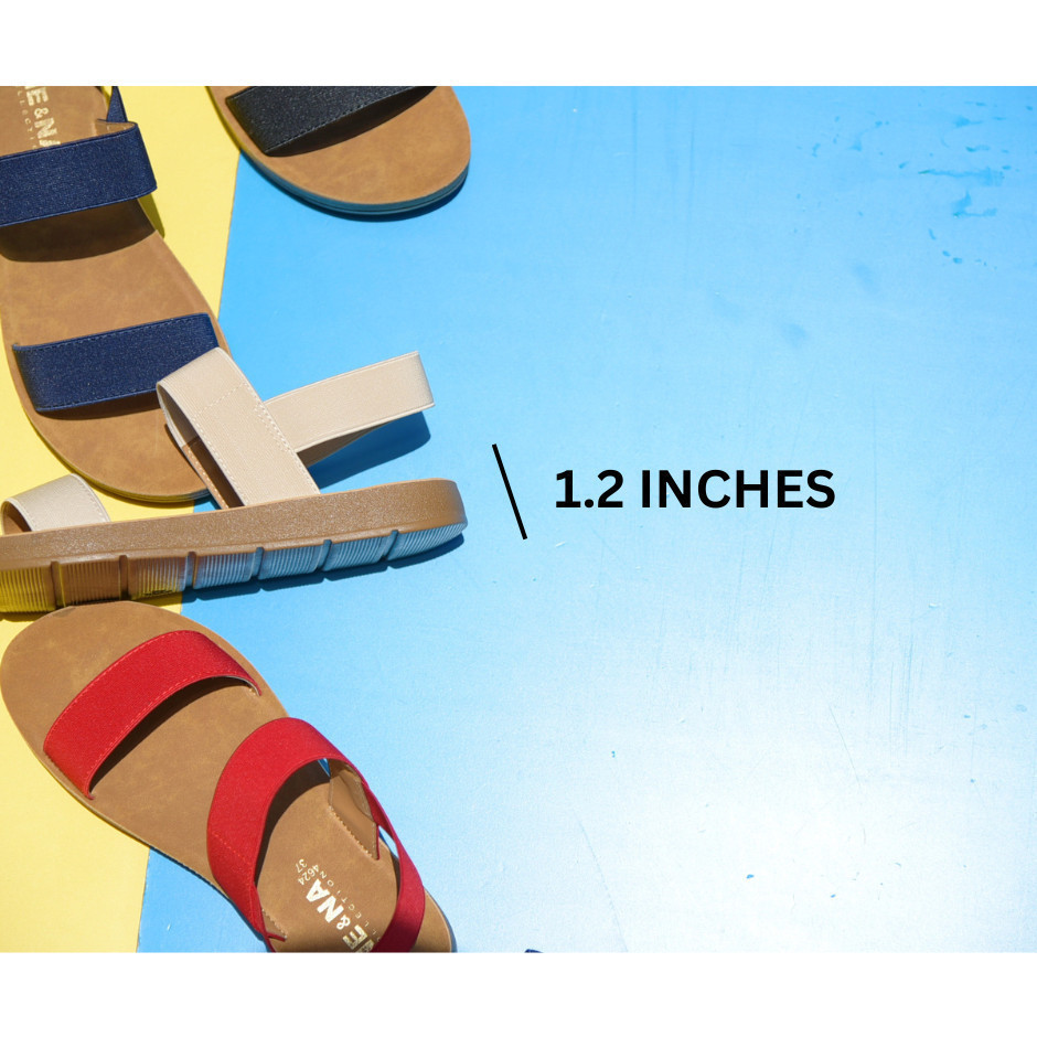 รองเท้าเเฟชั่นผู้หญิงเเบบเเตะสวมรัดส้นเท้า No. 4624 NE&NA Collection Shoes