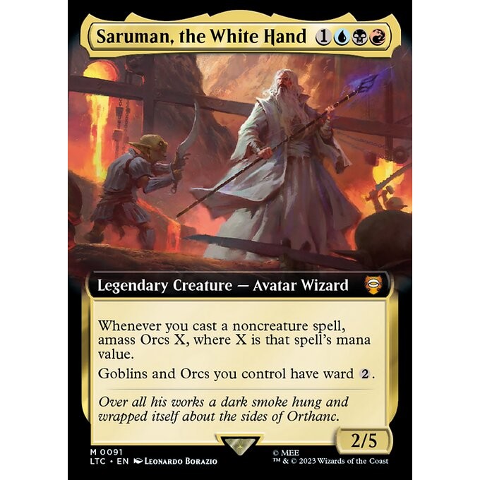 [The Lord of the Rings] - [LTC] - (M) -[Saruman, the White Hand] - [2023]