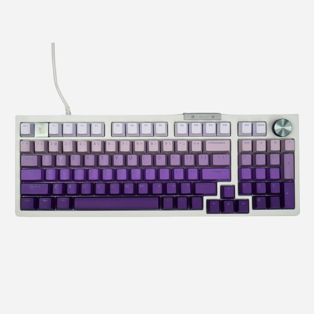 DARMOSHARK GAMING KEYBOARD TOP98 - OPTICAL WHITE/LINEAR SW ENG (1Y) (GMK-001244)