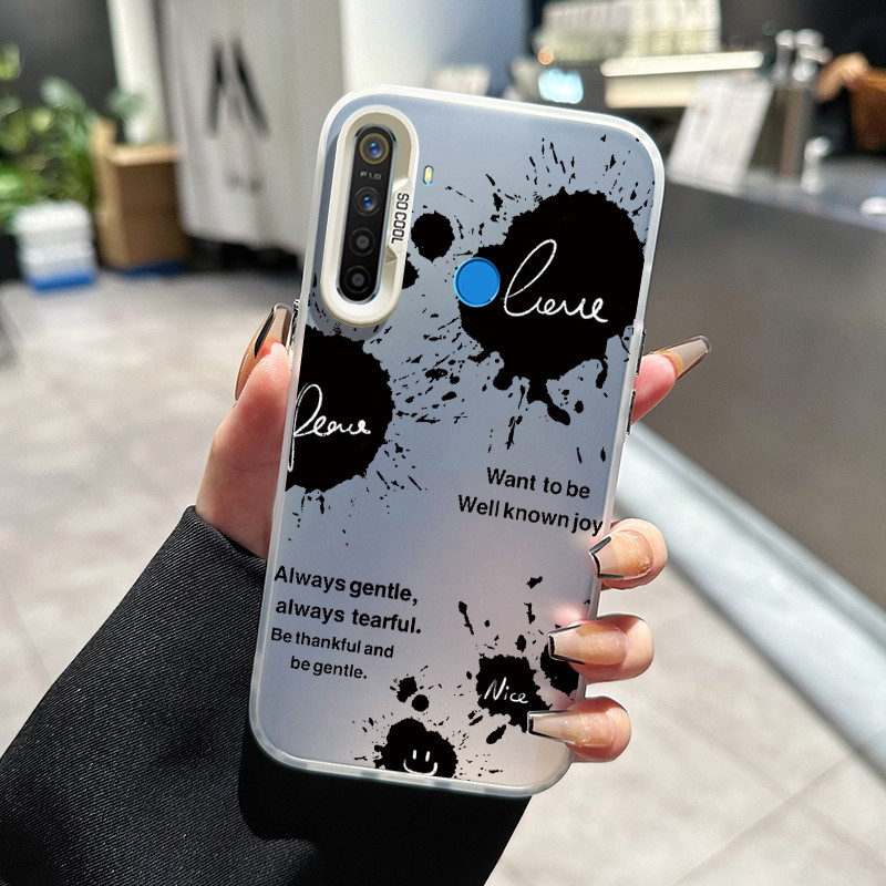 เคสสำหรับ Realme 5 5i 5s 6i C3 C3i เคสโทรศัพท์รูปเป็ดทาสีส่วนบุคคล