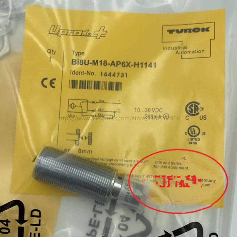 <0>BI8U-M18-AP6X-H1141 ใหม่และต้นฉบับ 100%