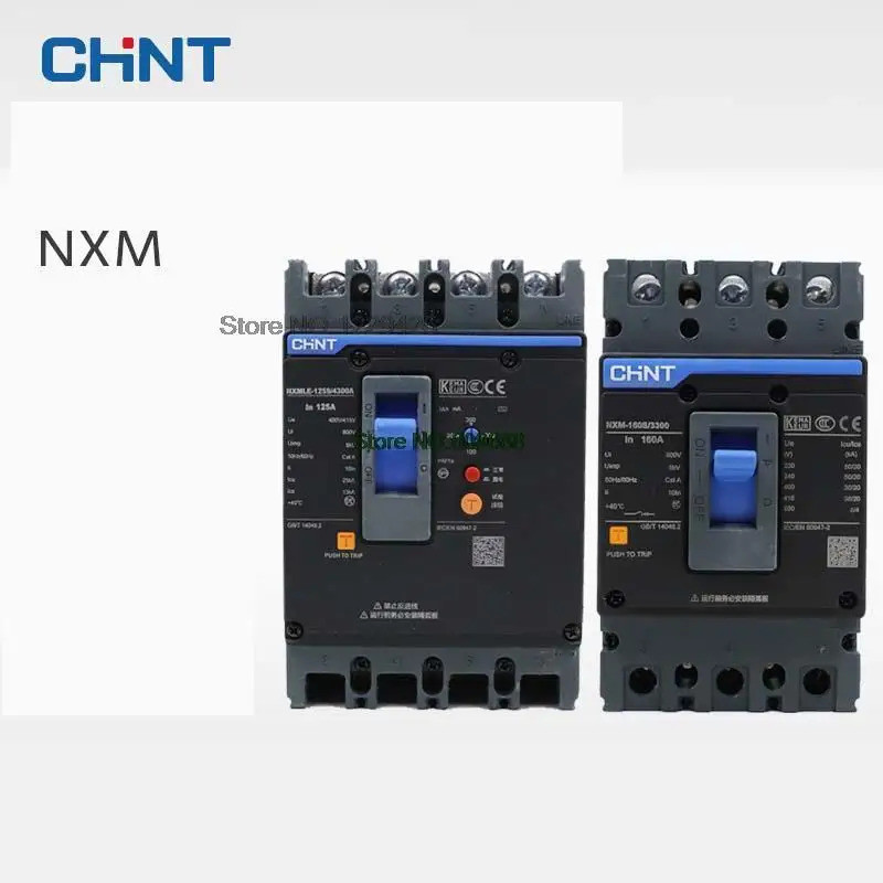 <0>ต้นฉบับ CHNT NXM-125/3300 4P 125A 100A 80A 63A 4P  MCCB เครื่องตัดกระแสไฟแบบแม่พิมพ์