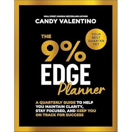 Chulabook|c321|หนังสือ|THE 9% EDGE PLANNER 9781394309535