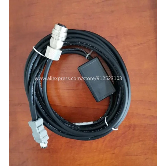 สายเคเบิลเข้ารหัสค่าสัมบูรณ์สำหรับมอเตอร์เซอร์โว <0>750W สำหรับ Yaskawa SGM7G/SGMGV ซีรีส์ JZSP-CVP0