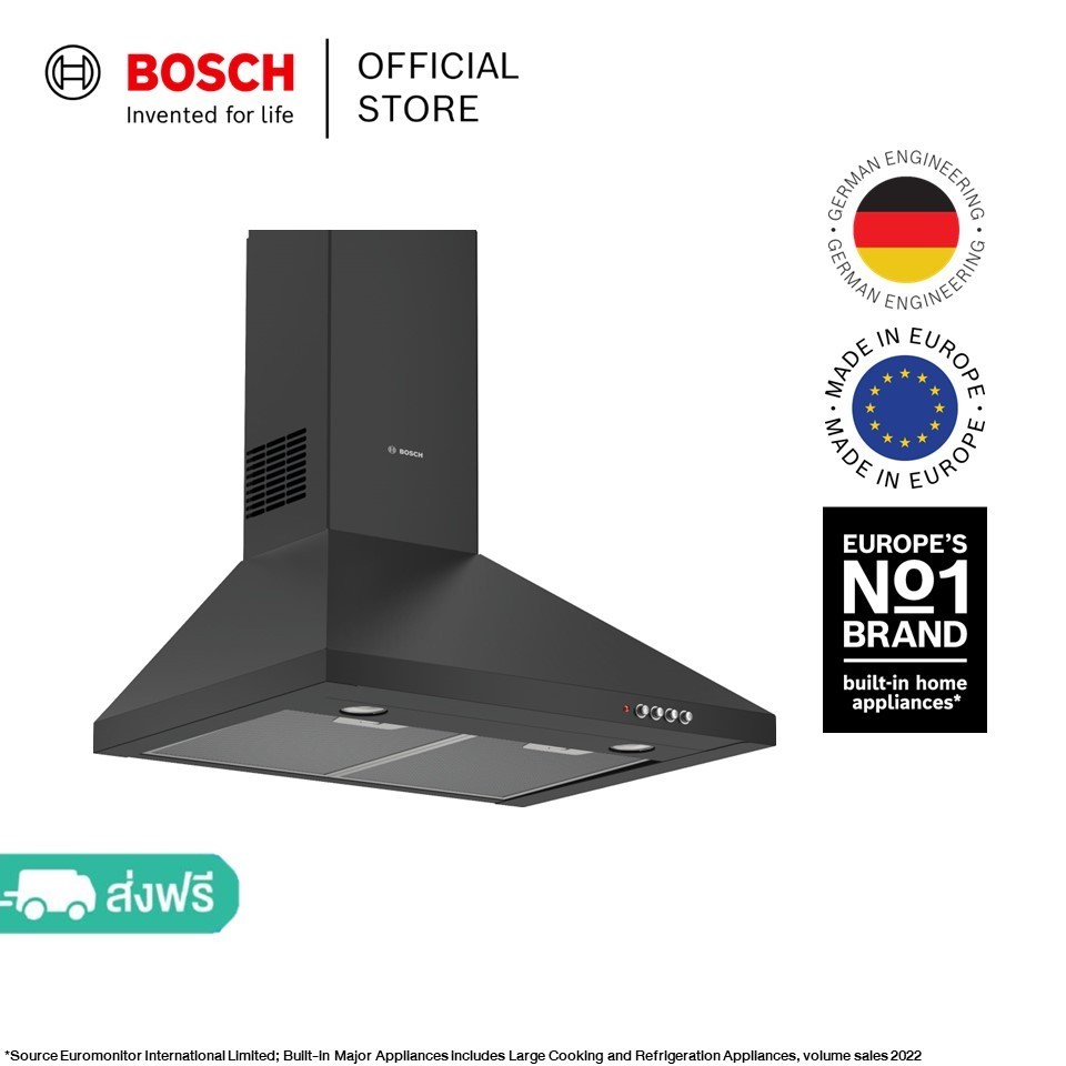 Bosch DWP64CC60T เครื่องดูดควันติดผนัง