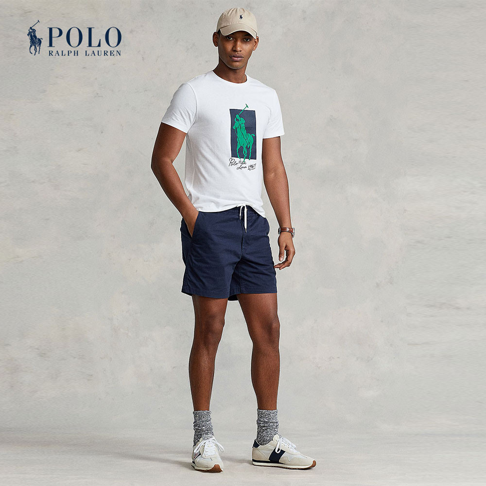 Polo Ralph Lauren กางเกงขาสั้นผู้ชาย รุ่น MNPOSHO14G20633 สีฟ้า