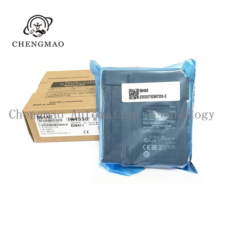 โมดูลเอาท์พุต PLC ซีรีส์ Q ใหม่จากญี่ปุ่น Q64AD Q68ADV Q68DAI Q64DA Q64DAN Q64TC Q64TCRT Q64RD Q64TD