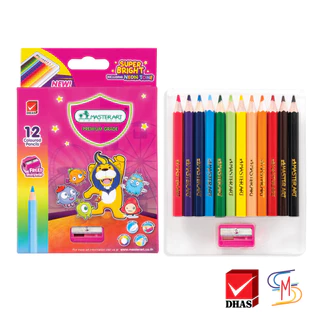 (แพ็ค6) Master Art มาสเตอร์อาร์ต สีไม้ ดินสอสีไม้ แท่งสั้น 12 สี จำนวน 6 กล่อง