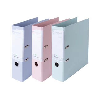 Elephant ตราช้าง แฟ้ม แฟ้มใส่เอกสาร สันกว้าง No.2100 A4 สีพาสเทลนู้ด จำนวน 1 แฟ้ม