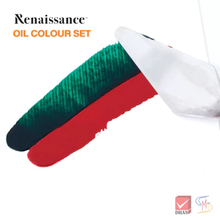 Renaissance สีนํ้ามัน ชุดสีน้ำมัน 12 สี แบบหลอด 12 มล.