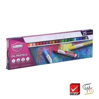 Master Art มาสเตอร์อาร์ต สีชอล์ก สีชอล์กน้ำมัน 25 สี ( สีชอล์ค )