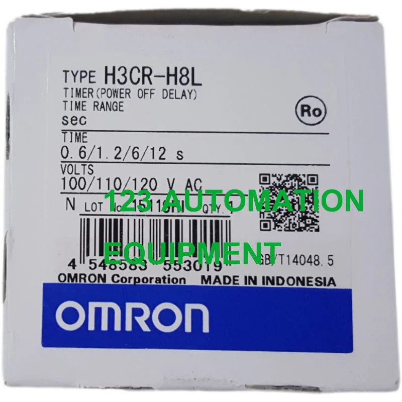 รีเลย์ตั้งเวลา H3CR-H8L OMRON ใหม่ของแท้