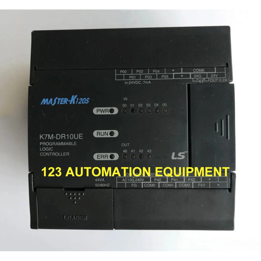 กล่องต้นฉบับใหม่ K7M-DR10UE LS K120S ซีรีส์ PLC หน่วยพื้นฐาน ประเภทประหยัด