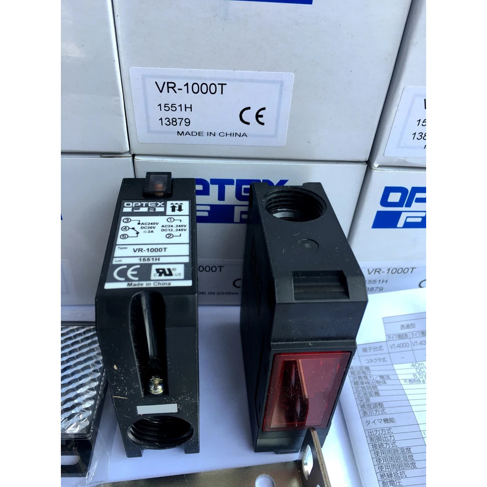 สวิตช์โฟโตอิเล็กทริค OPTEX VR-1000T VR-1000 ใหม่ 100%