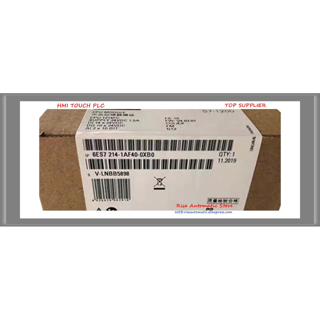 6ES7214-1AF40-0XB0 6ES7215-1AF40-0XB0 6GK7343-1EX11-0XE0 แอลซีใหม่ในสต็อก