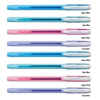 ปากกาลูกลื่น UNI JETSTREAM 101 แบบกดและปลอก ขนาดหัว 0.5 และ 0.7 MM