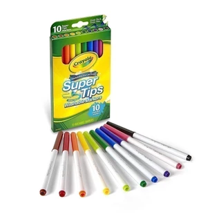 ถูกสุด ปากกาสี Crayola Super Tips รุ่น 10 / 20/ 50 / 100 สี