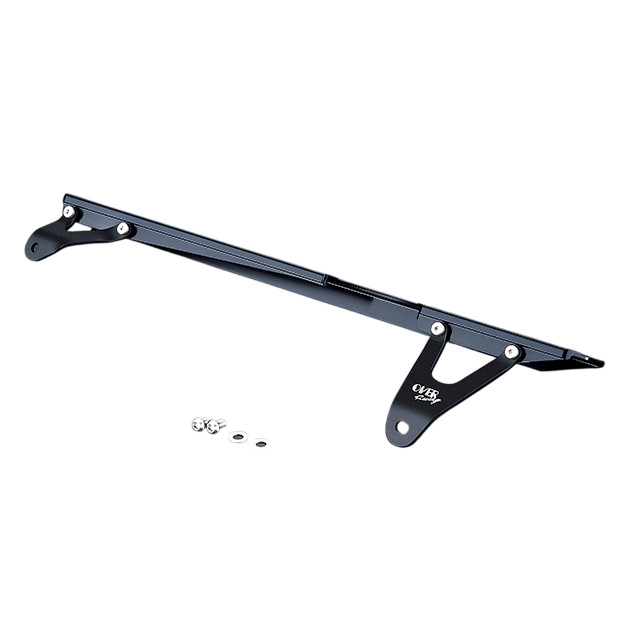 OVER RACING ฝาครอบโซ่ บังโซ่ สีดำ สำหรับ CT125