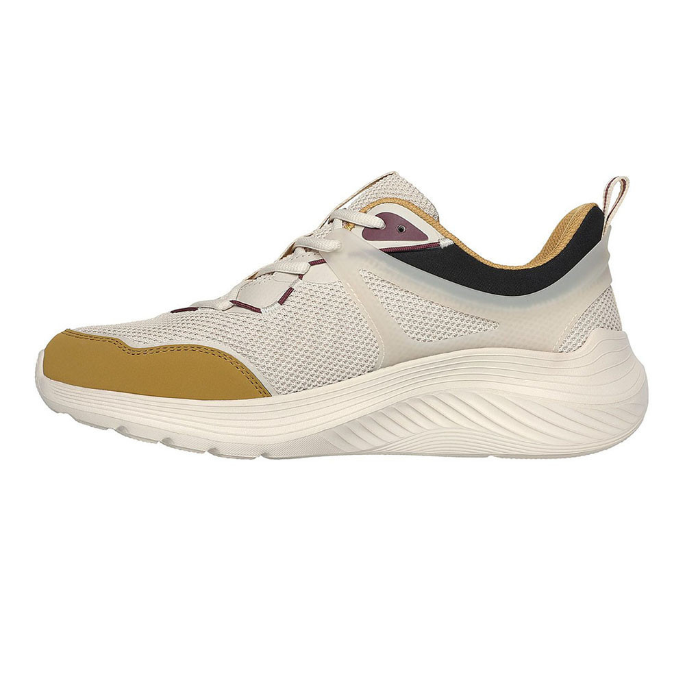 Skechers สเก็ตเชอร์ส รองเท้าลำลองผู้ชาย Men Online Exclusive BOBS Squad Waves Tide Up Shoes - 118221-NTMT Memory Foam