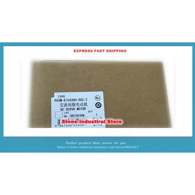 ใหม่ ต้นฉบับ R88M-K75030H-S2-Z R88M-K75030H-0S2-Z เซอร์โวแอมพลิฟายเออร์